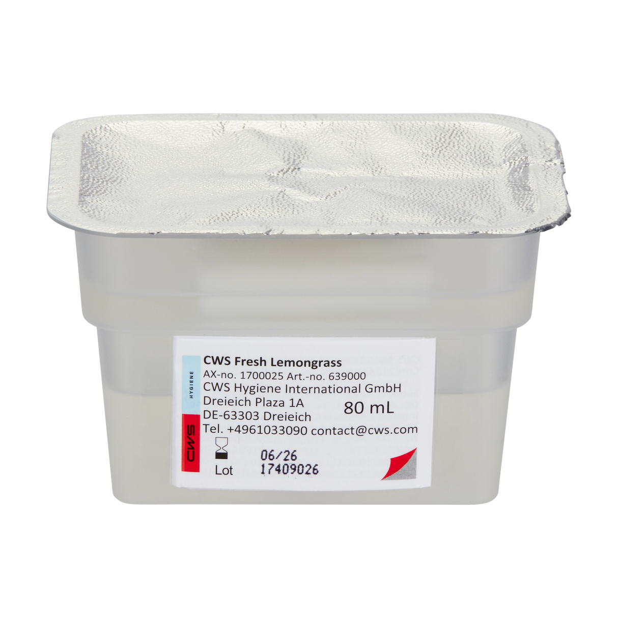 CWS Paradise / PureLine Air Bar Universal Fragrance Fresh Lemongrass, 8 cartridges