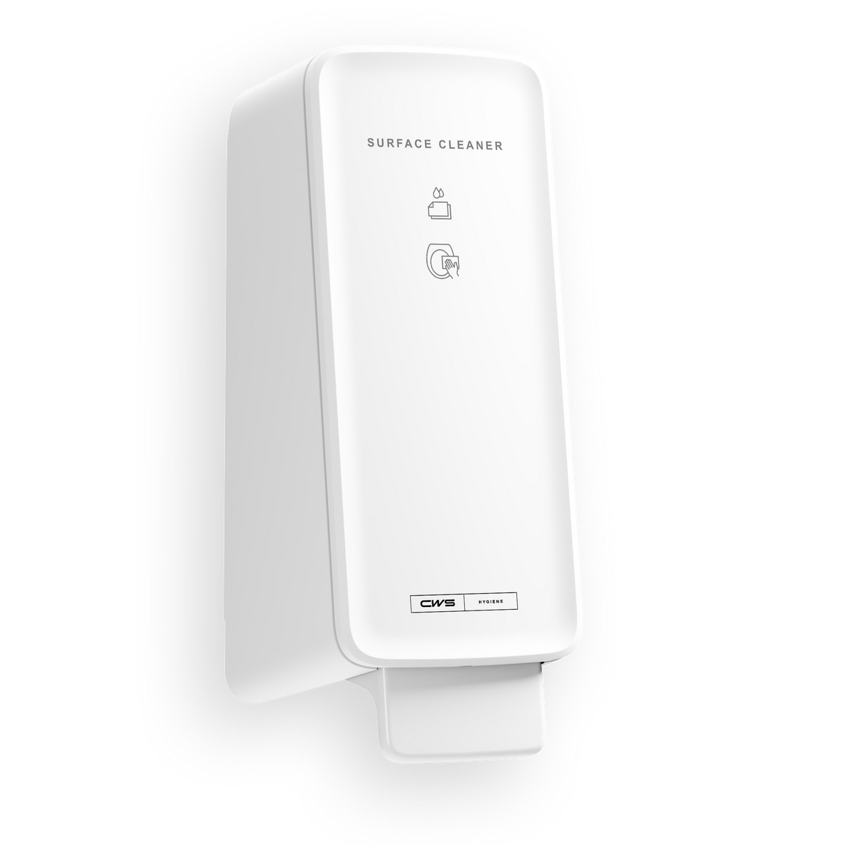 CWS PureLine Surface Cleaner Toilet, white