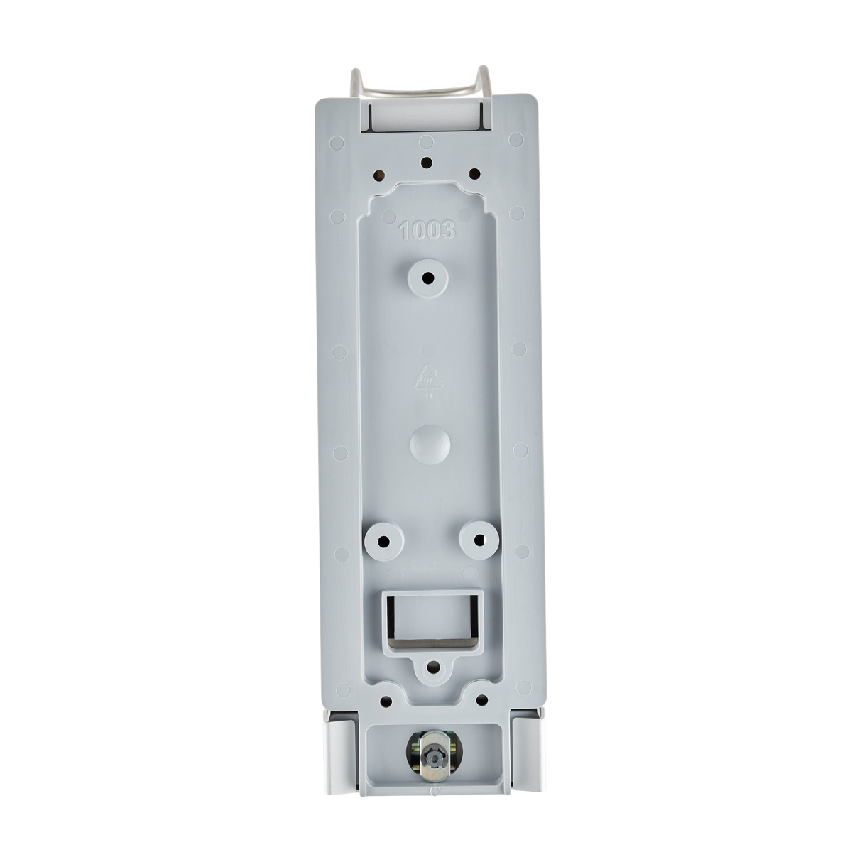 CWS MediLine universal dispenser 1000ml, straight tube, anodized aluminum