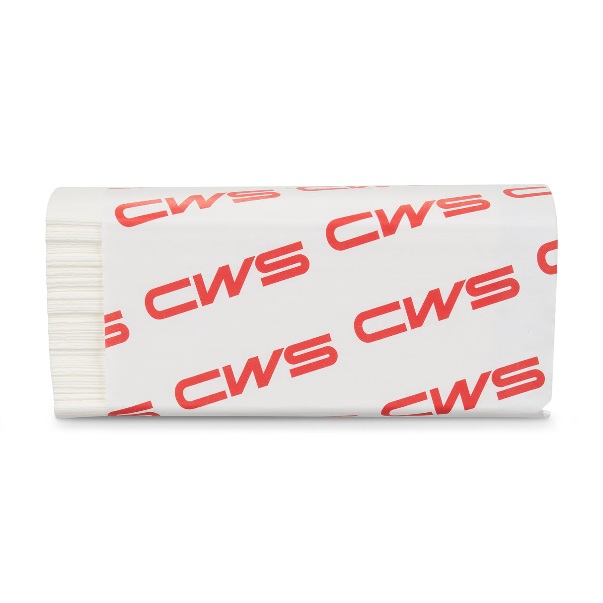CWS PureLine Faltpapier, 2-lagig, Weiß, 25 Pakete zu je 150 Blatt