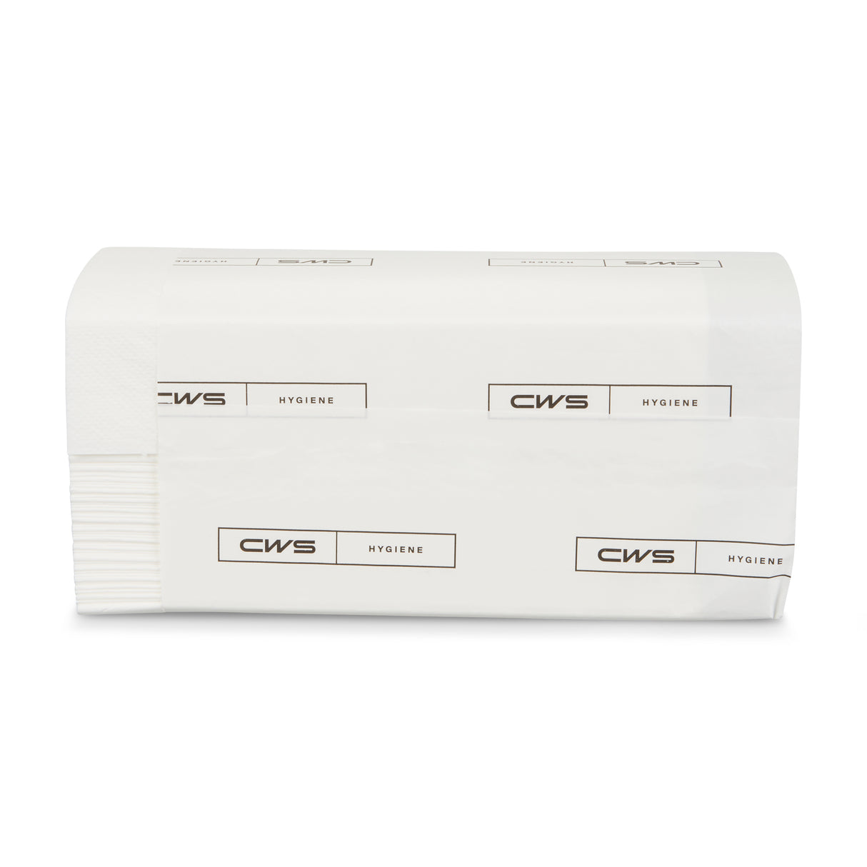 CWS PureLine Faltpapier Zick-Zack, M-Falz, 3-lagig, Hochweiß, 20er Pack x 125 Blatt