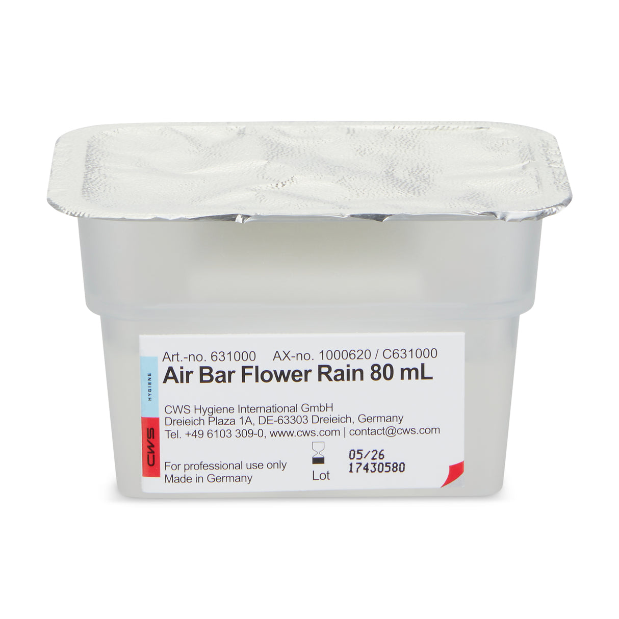 CWS Paradise / PureLine Air Bar Washroom Fragrance Flower Rain, 8 Cartridges