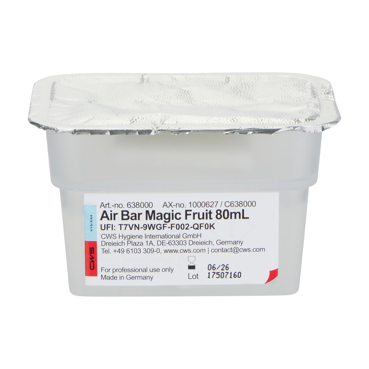 CWS Paradise / PureLine Air Bar Universalduft Magic Fruit, 8 Kartuschen