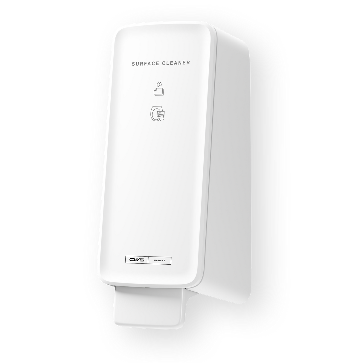 CWS PureLine Surface Cleaner Toilet, Panel Weiß